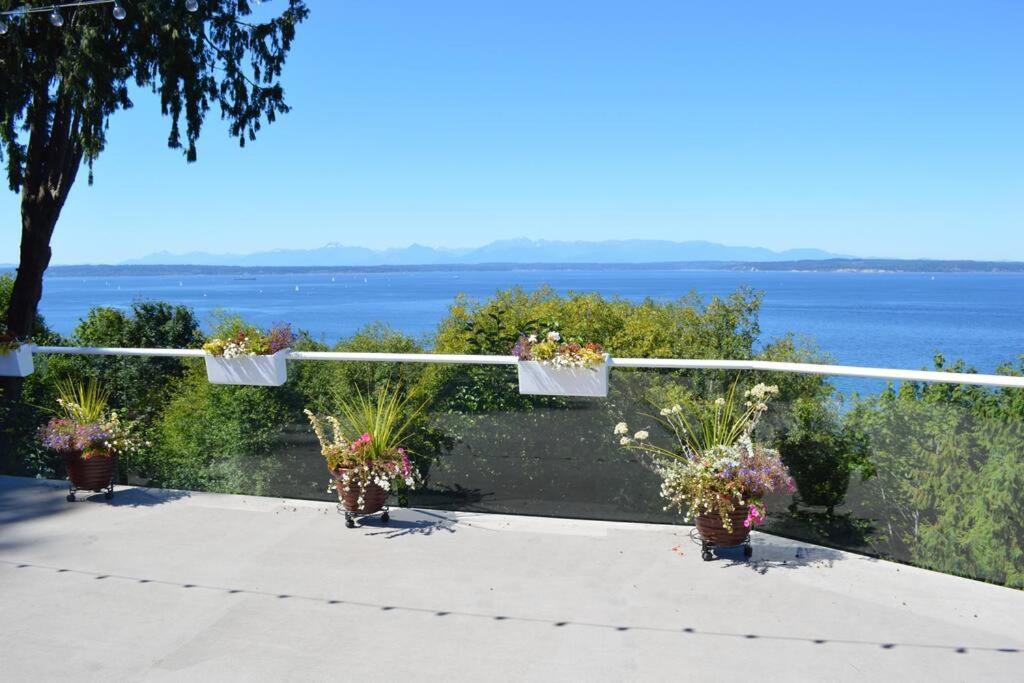 1-Bedroom Seaview Guesthouse On Seattle Luxury Estate With Views Of Olympic Mountains 外观 照片