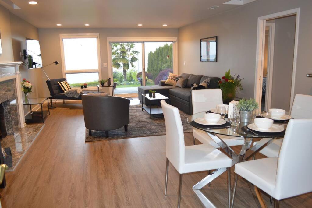 1-Bedroom Seaview Guesthouse On Seattle Luxury Estate With Views Of Olympic Mountains 外观 照片